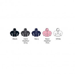 Blank Zipper Flex fleece crop hoodie American Apparel 278 GSM Hoodie